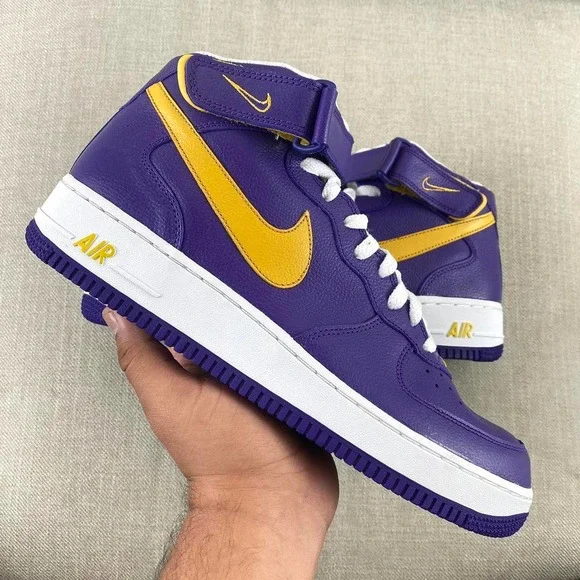 2004 Nike Air Force 1 Mid “Lakers” Nike - 2004 Air Force 1 Mid  main image 3